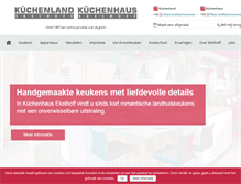 Tablet Screenshot of keuken-ekelhoff.nl